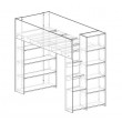 Graduated Steps modification - for bunk & loft beds with built in bookcase 